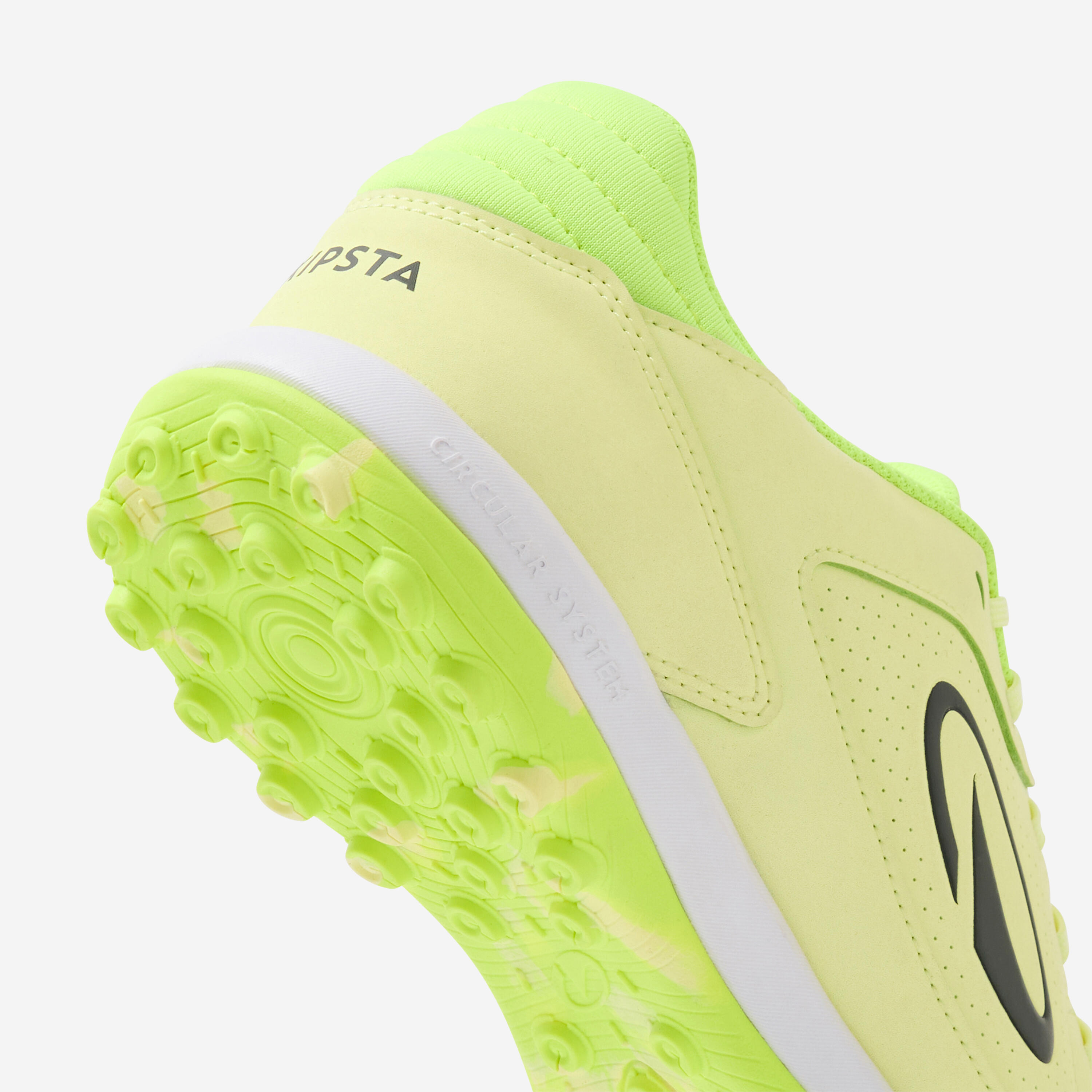 Chaussures de football adulte, Eskudo Club Turf jaune 3/6