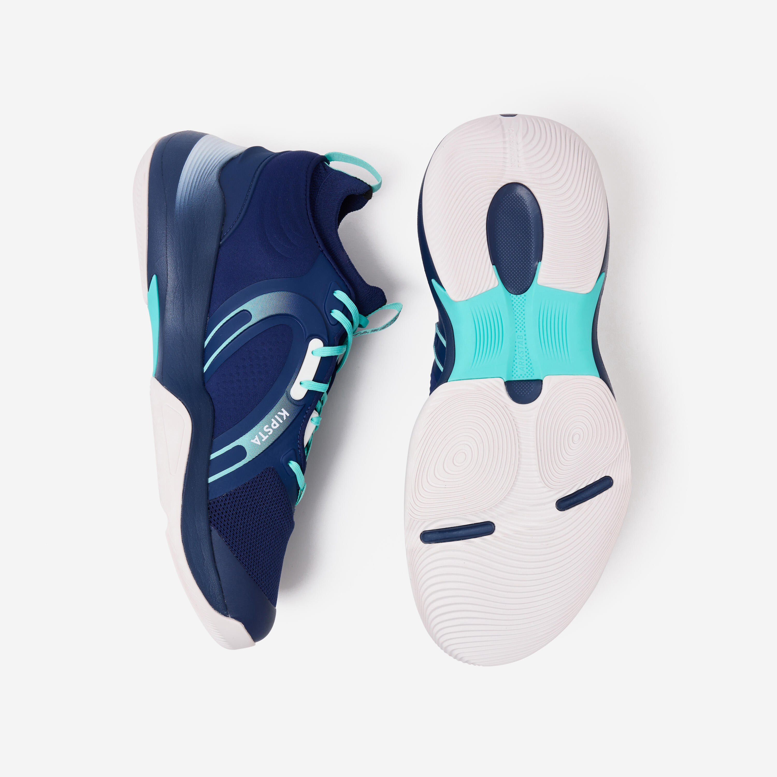 Chaussures de volley-ball Adulte VB900 Stability bleu navy 4/10