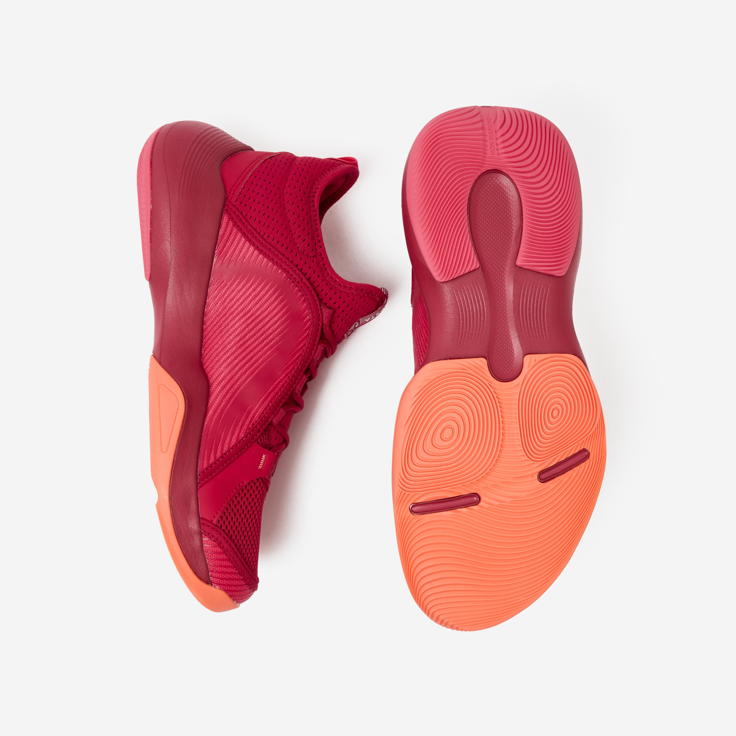 Chaussures de volley-ball Stability 500, rouges 4/6