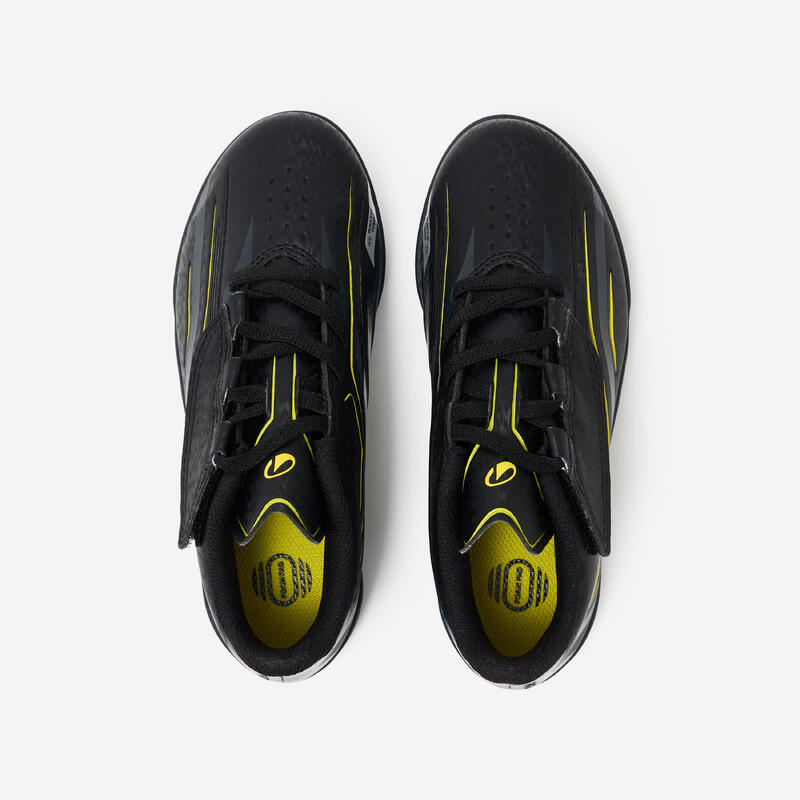 Ghete de fotbal cu scai 160 Easy MG negru copii