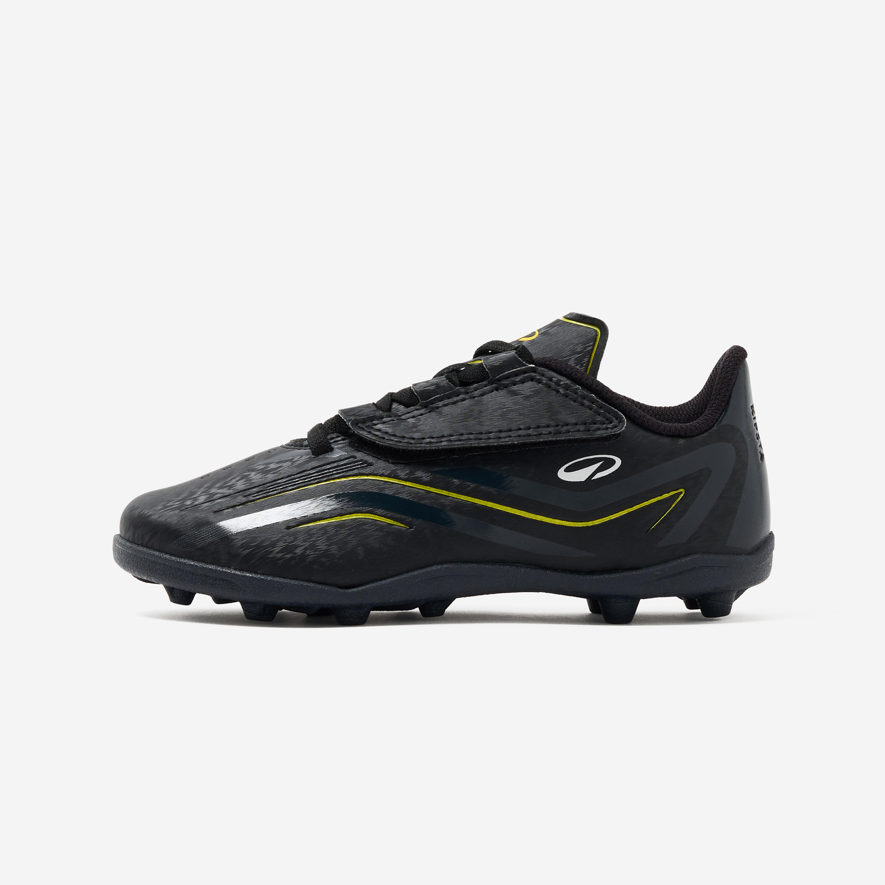 Ghete de fotbal cu scai 160 Easy MG negru copii