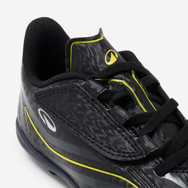 Ghete de fotbal cu scai 160 Easy MG negru copii