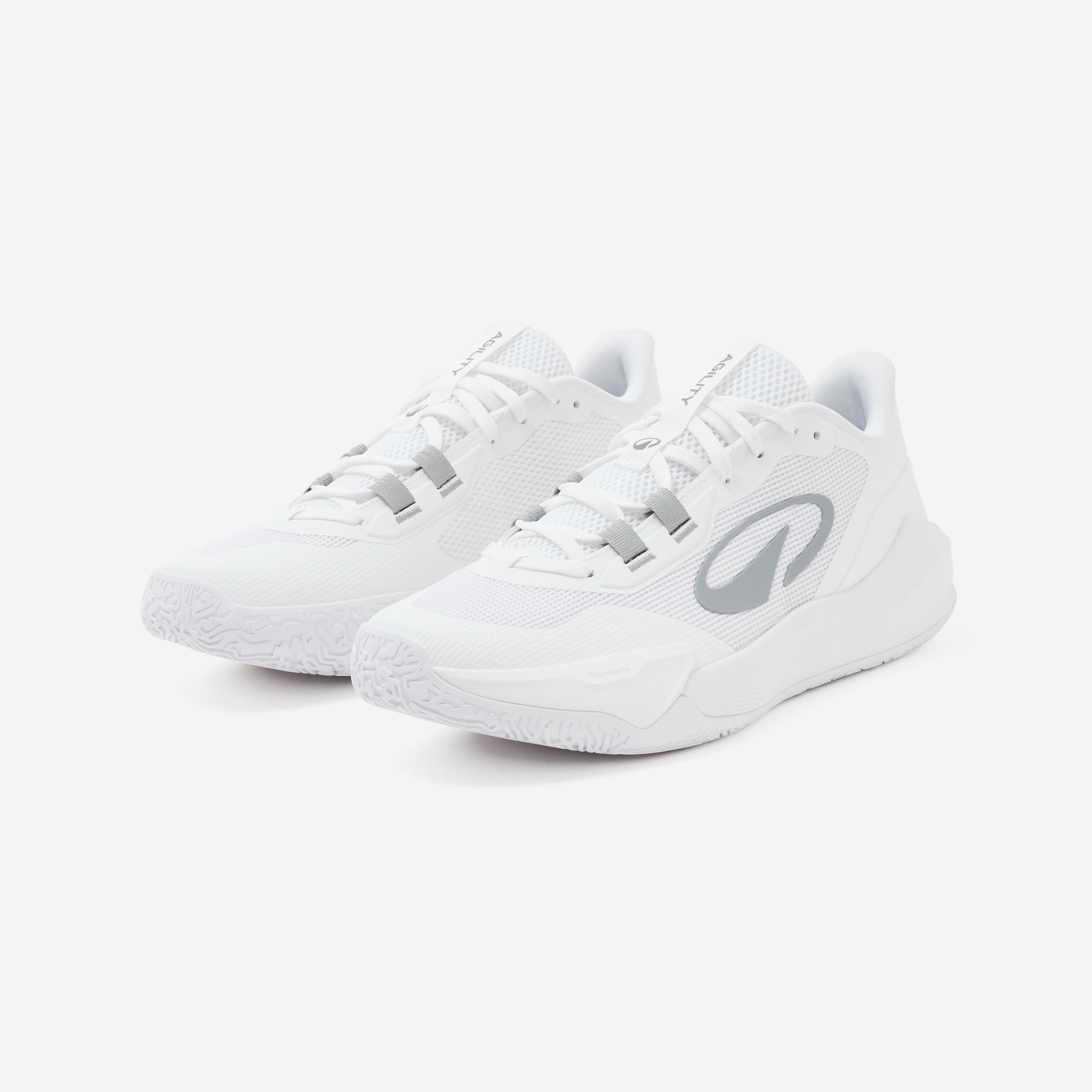 Adult Handball Shoes, HB 500 Agility - White 5/14