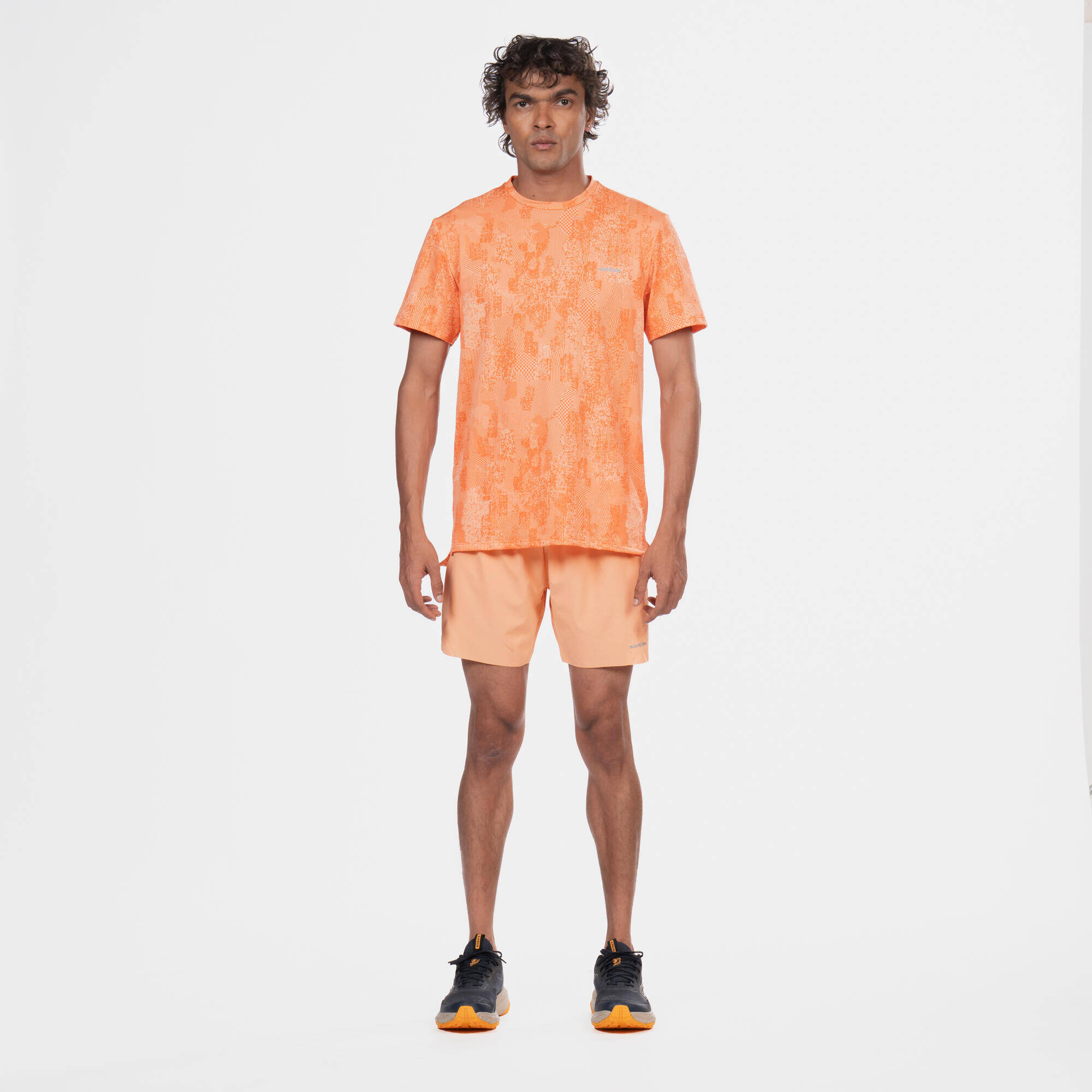 Men's running shorts - KIPRUN Run 500 Comfort - Purple -  4