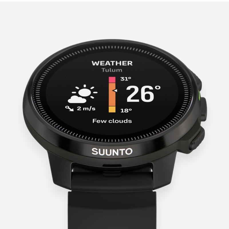 Computer de scufundări și ceas multisport conectat Suunto Ocean Negru