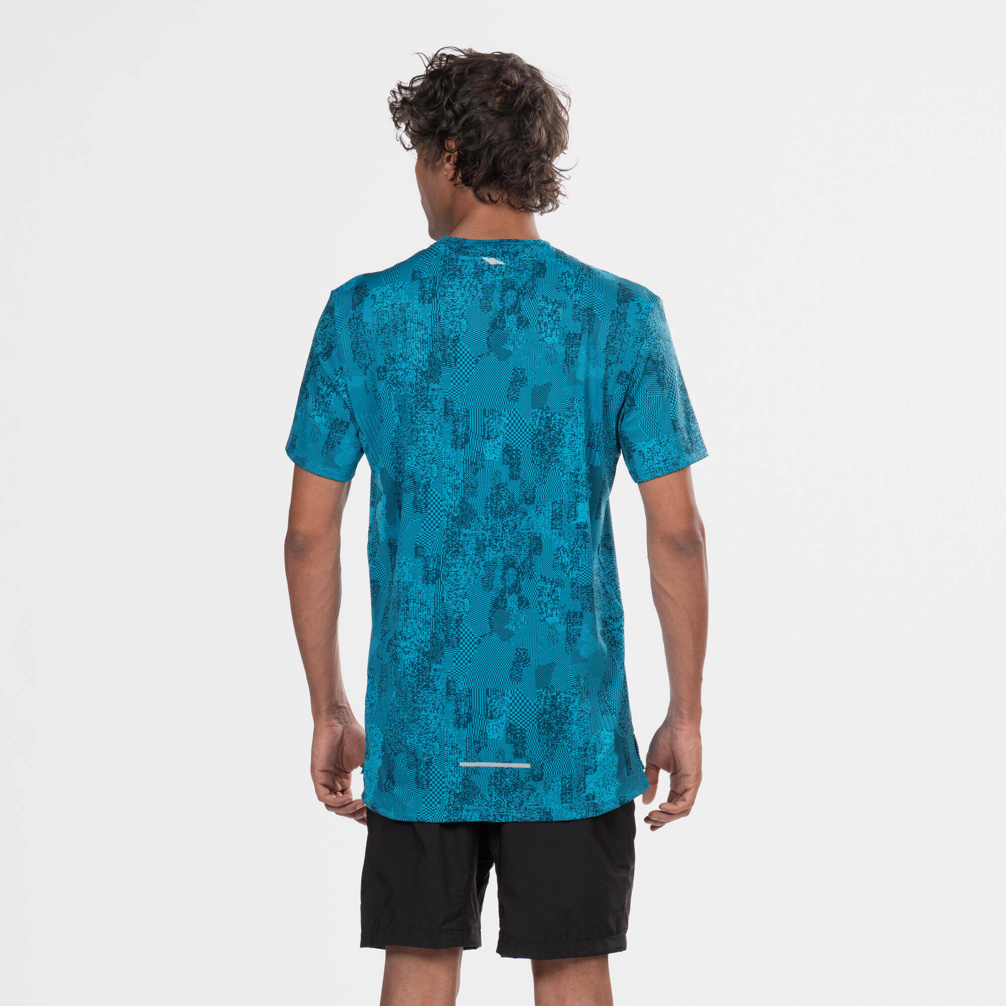 Men's breathable running T-shirt Run 500 - Blue -  3