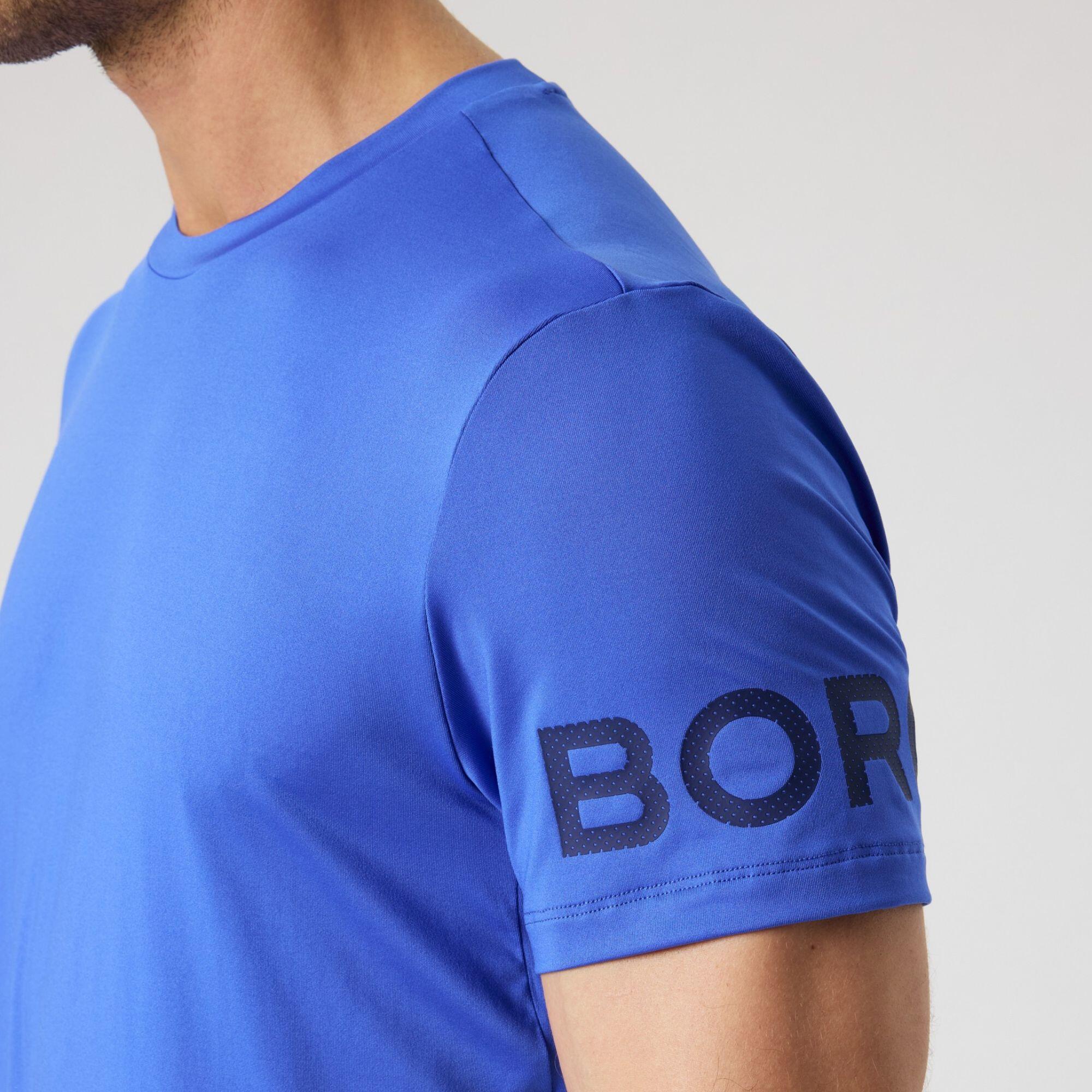 Borg T-Shirt heren | Amparo blauw 5/6