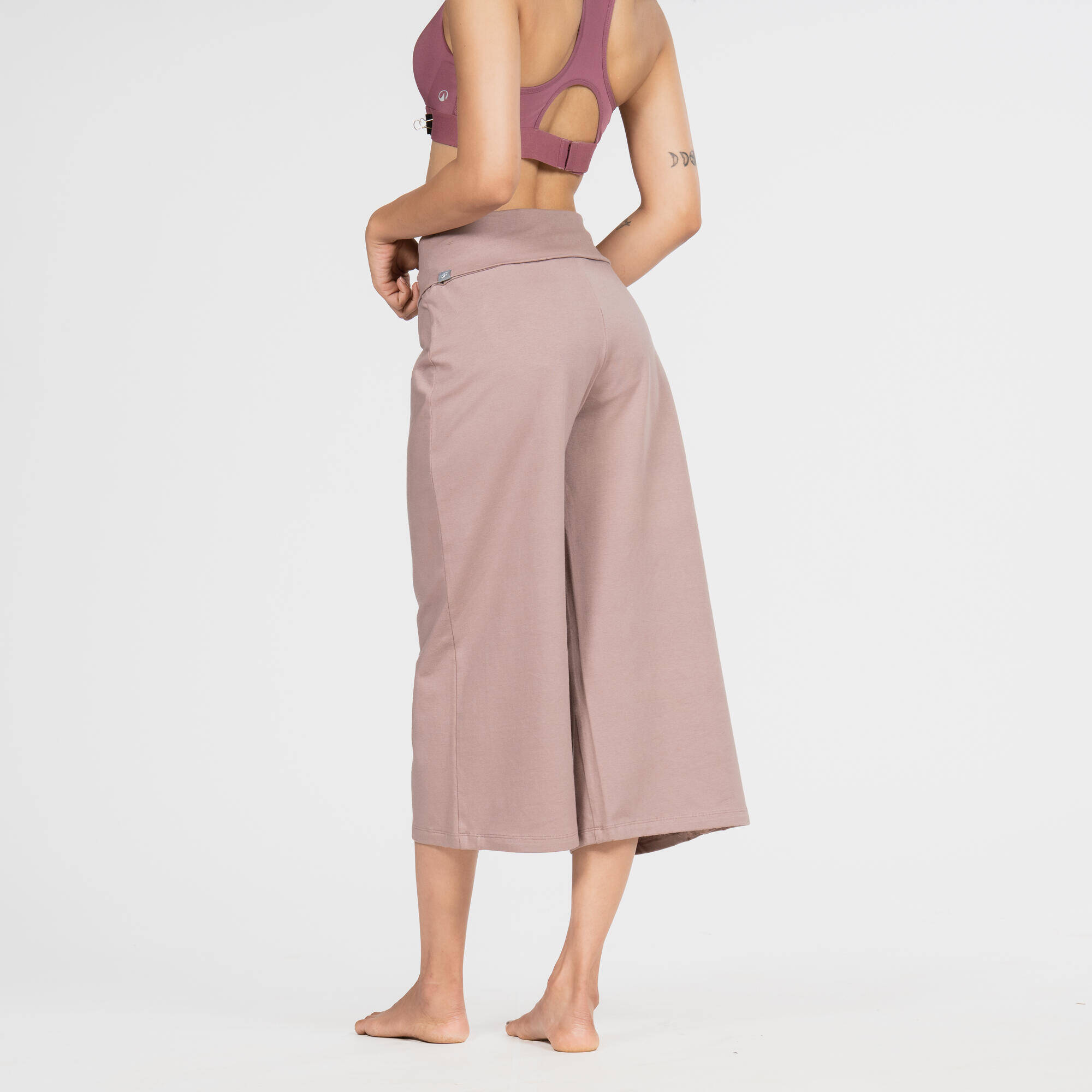 Women's high-waisted yoga capris -  3