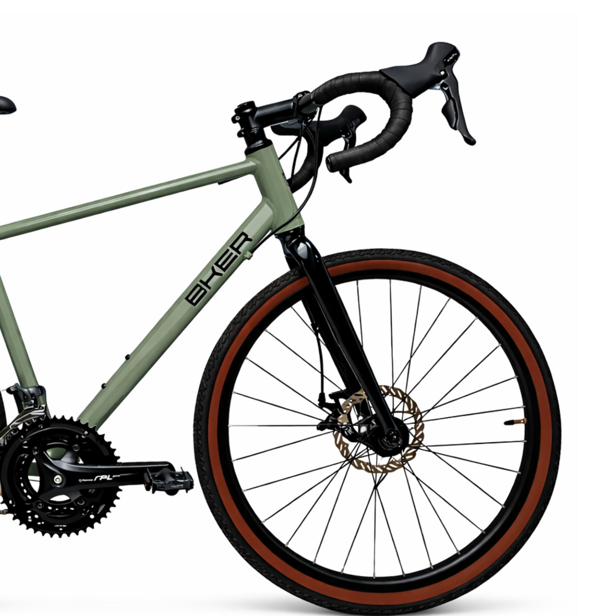 Segunda vida - Bicicleta gravel Bker Shimano Claris 2/6