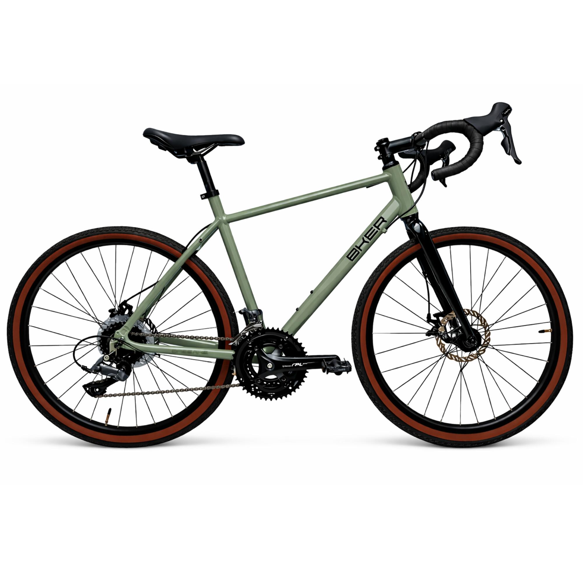 Bicicleta gravel Bker Shimano Claris