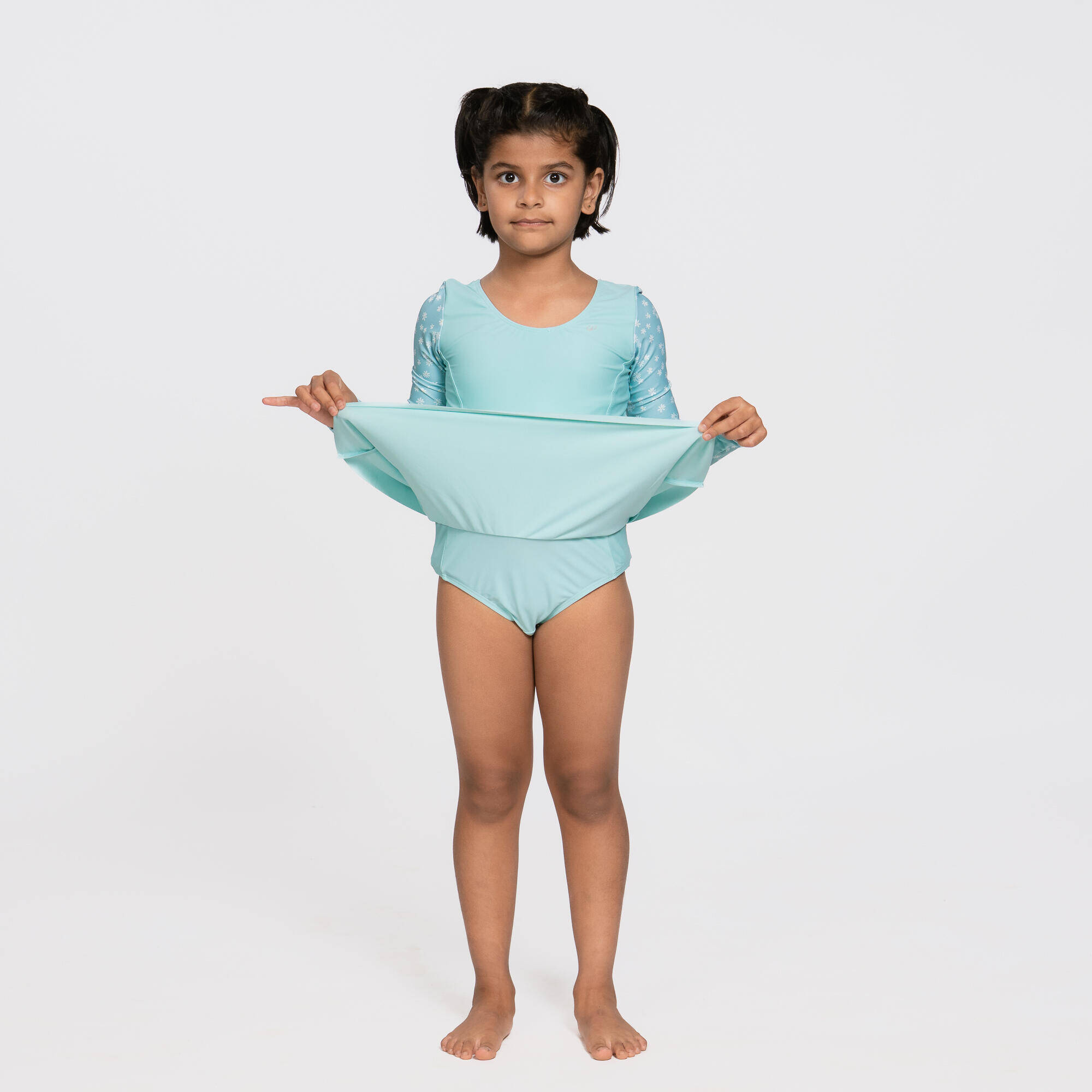 Girls 1Piece swimsuit Keya Daisy Mint -  5