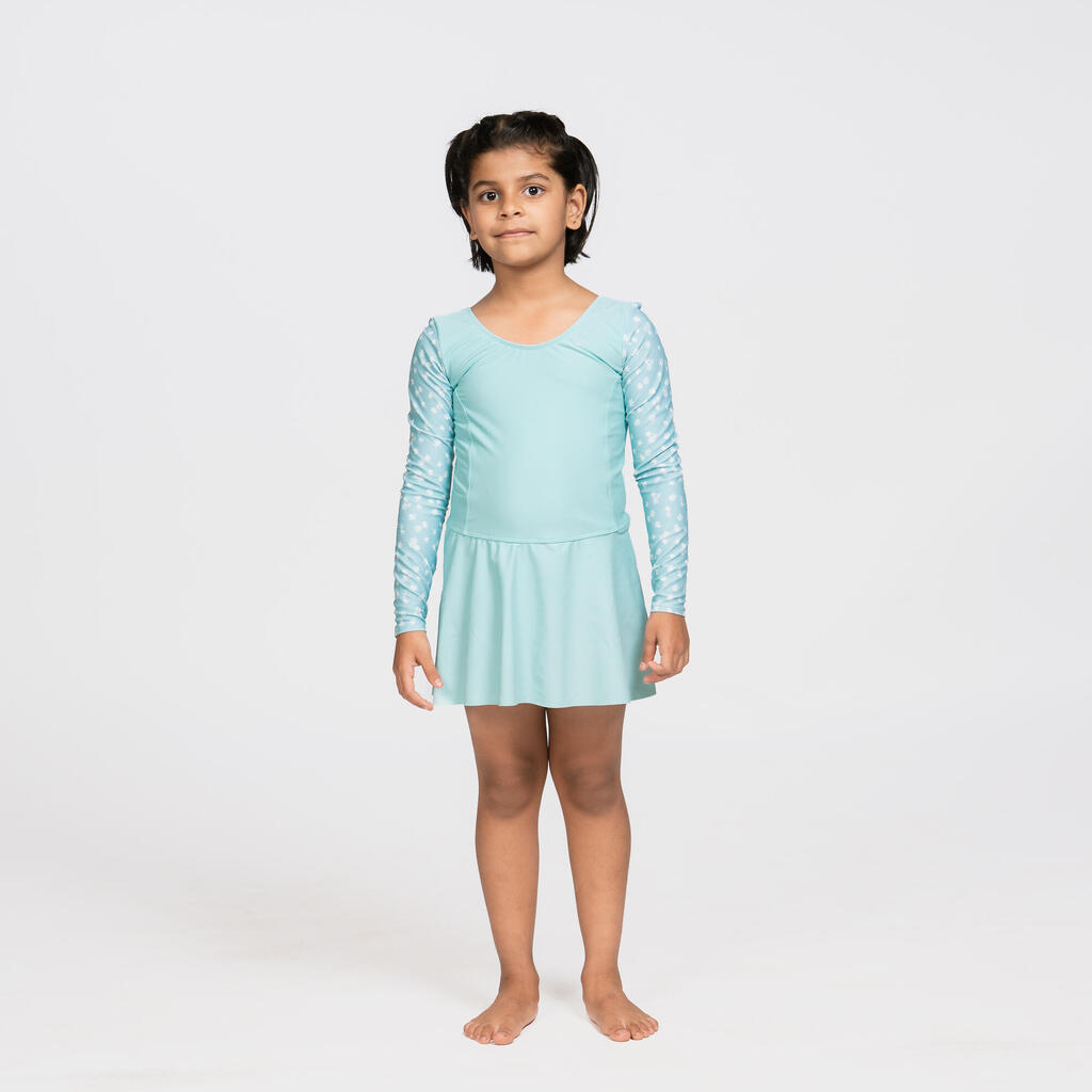 Maillot 1P Keya daisy menthe
