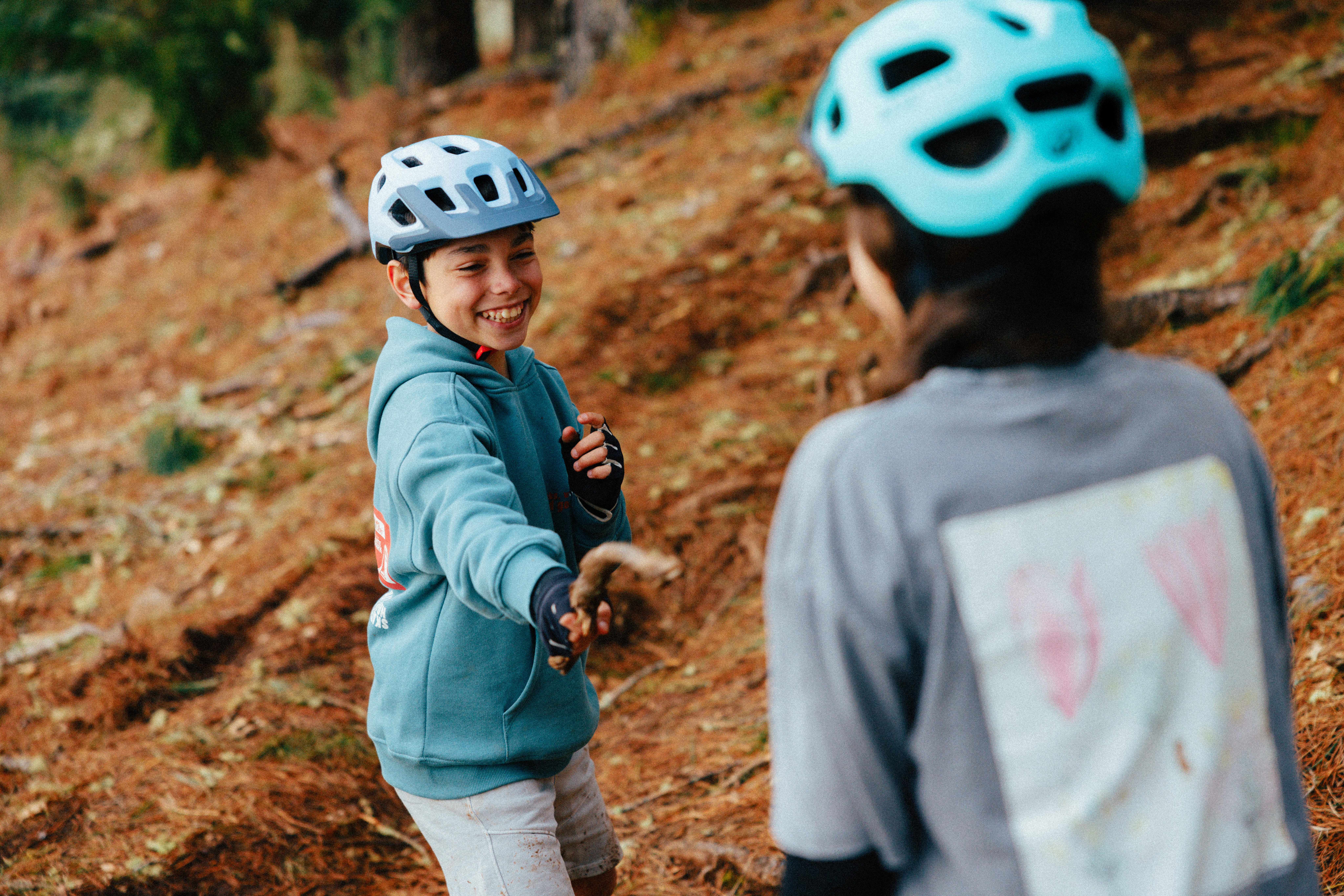 Kids’ Mountain Bike Helmet, Expl 500 52–59 cm - ROCKRIDER