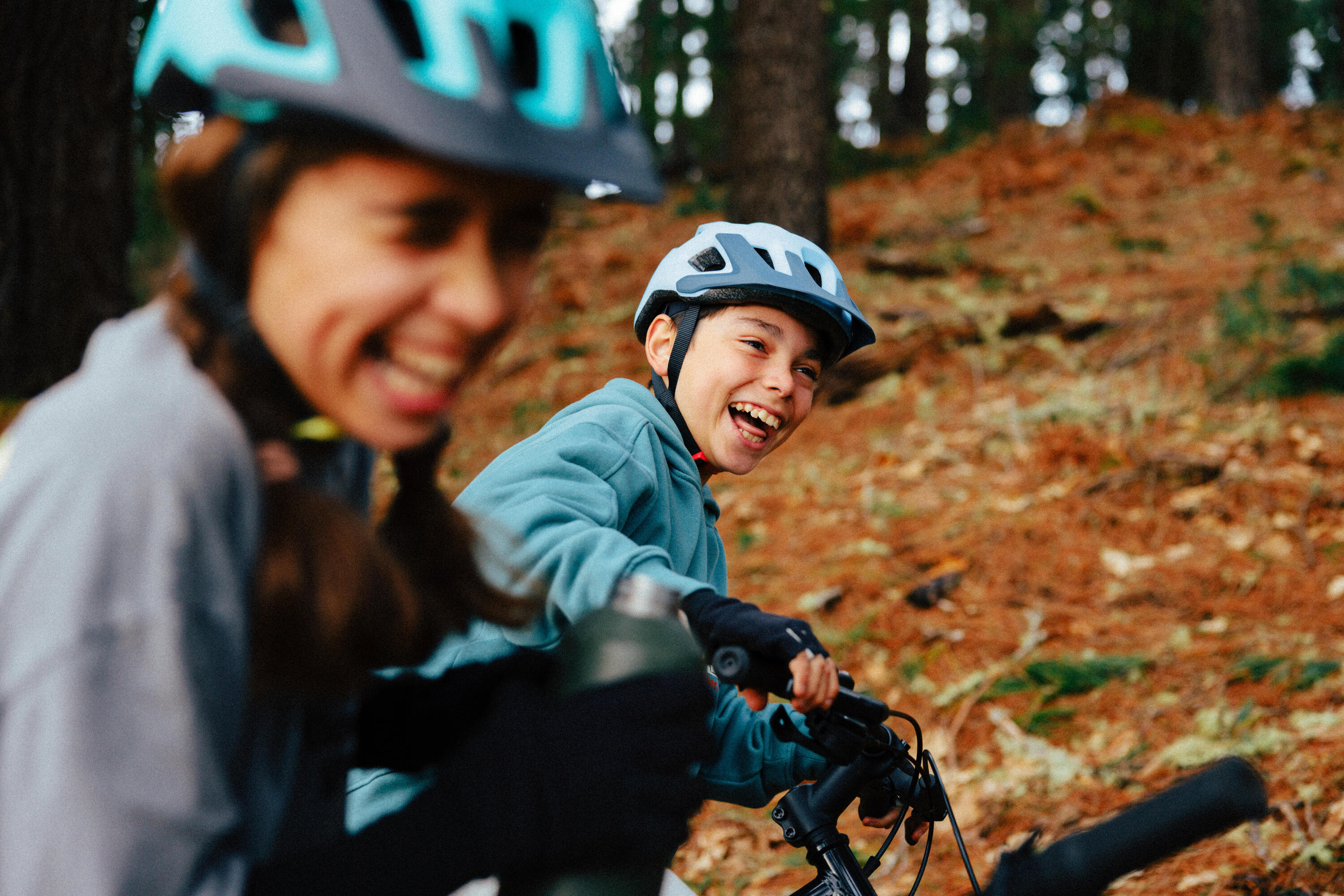 Casque de vélo de montagne enfant, Expl 500 52-59 cm 16/19