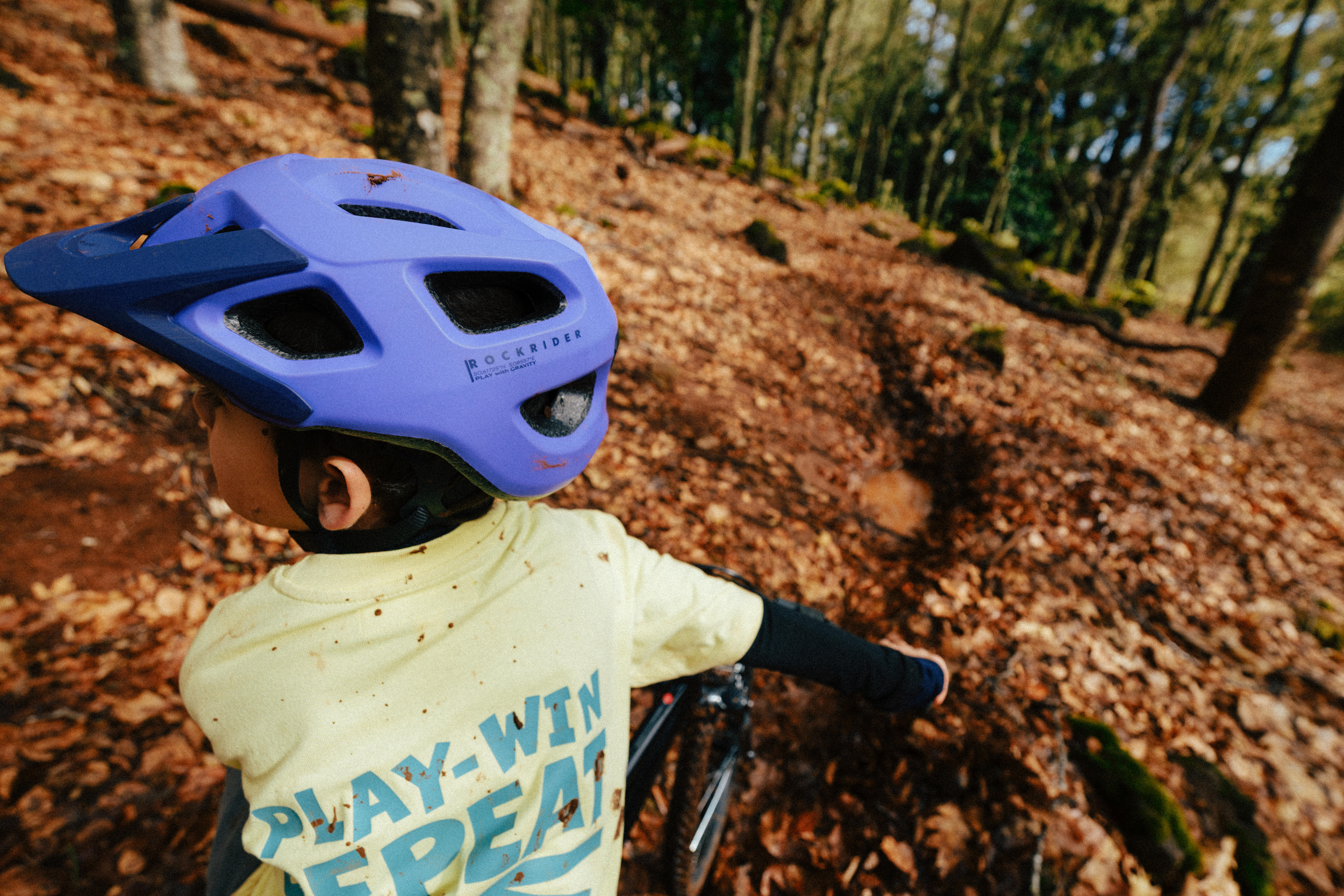 Kids’ Mountain Bike Helmet, Expl 500 52–59 cm - ROCKRIDER