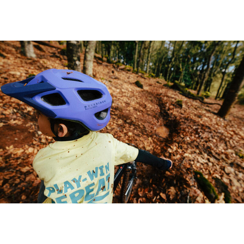 Gyerek MTB kerékpáros sisak, 52-59 cm - Expl 500