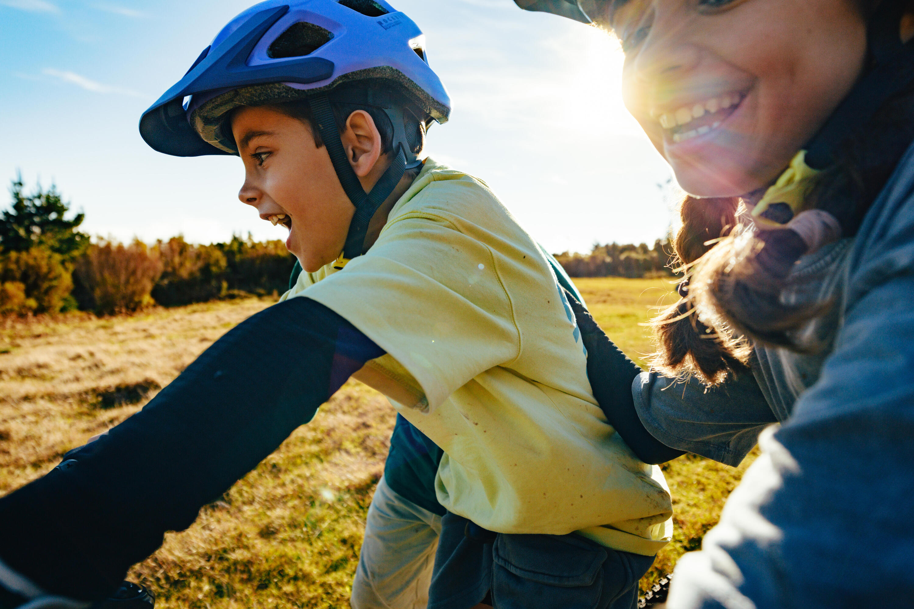 Casque de vélo de montagne enfant, Expl 500 52-59 cm 14/21