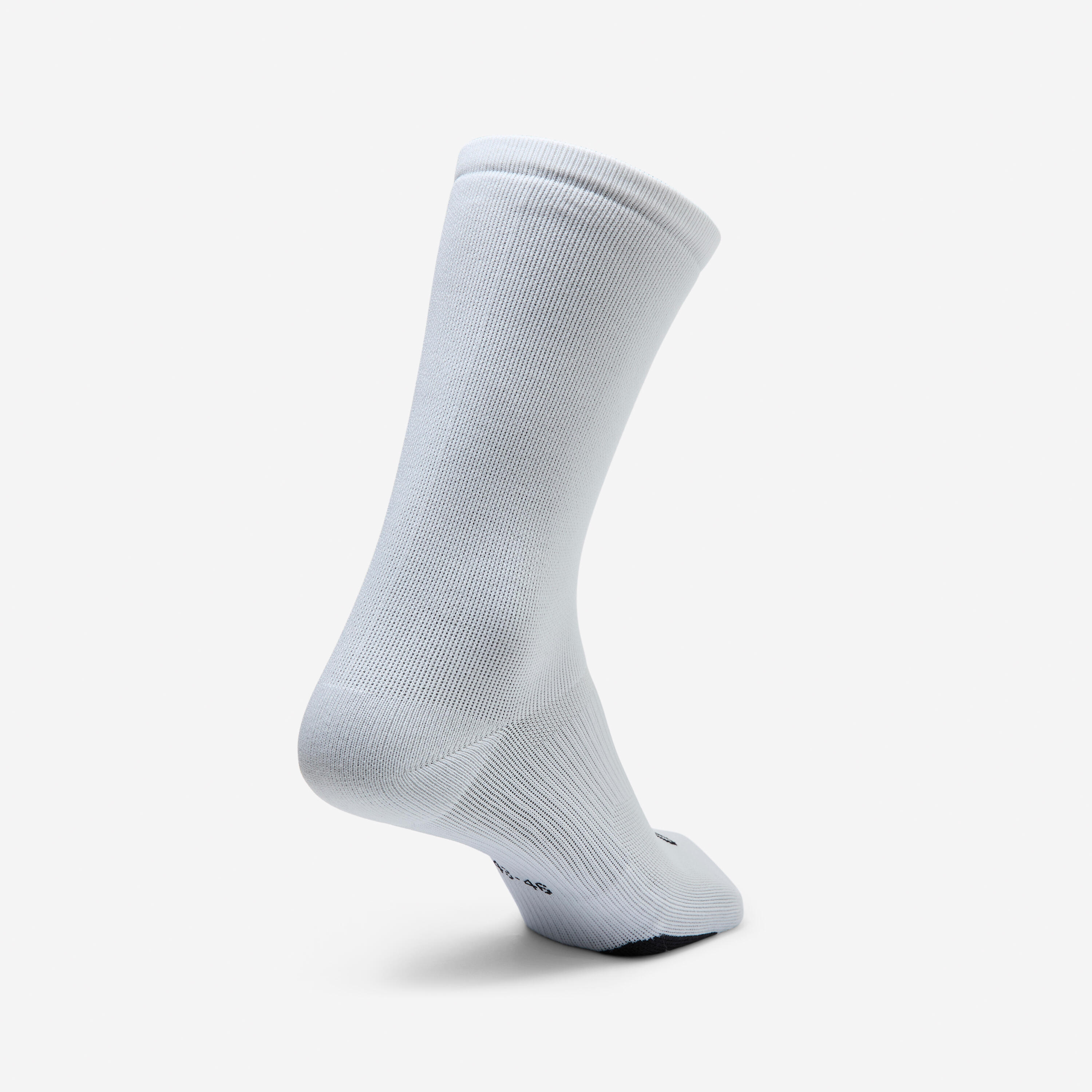 Chaussettes de fitness mi-mollet x5, blanc 4/7