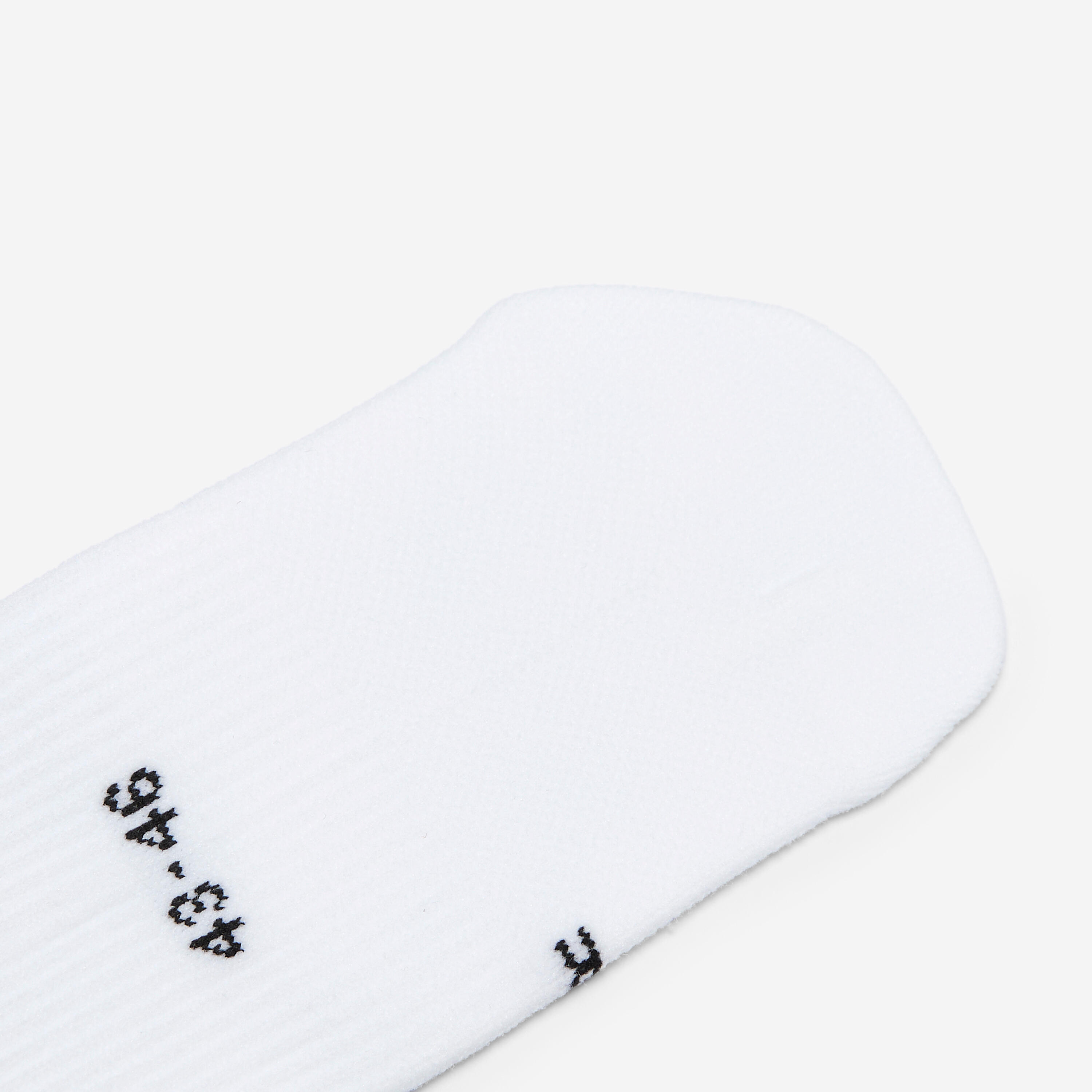 Chaussettes de fitness mi-mollet X3, blanc 6/7