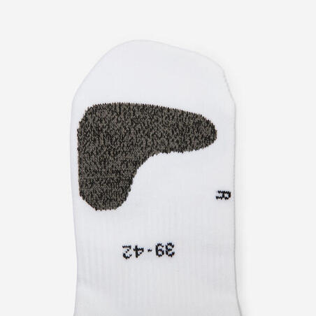 Шкарпетки для фітнесу середні 3 пари білі