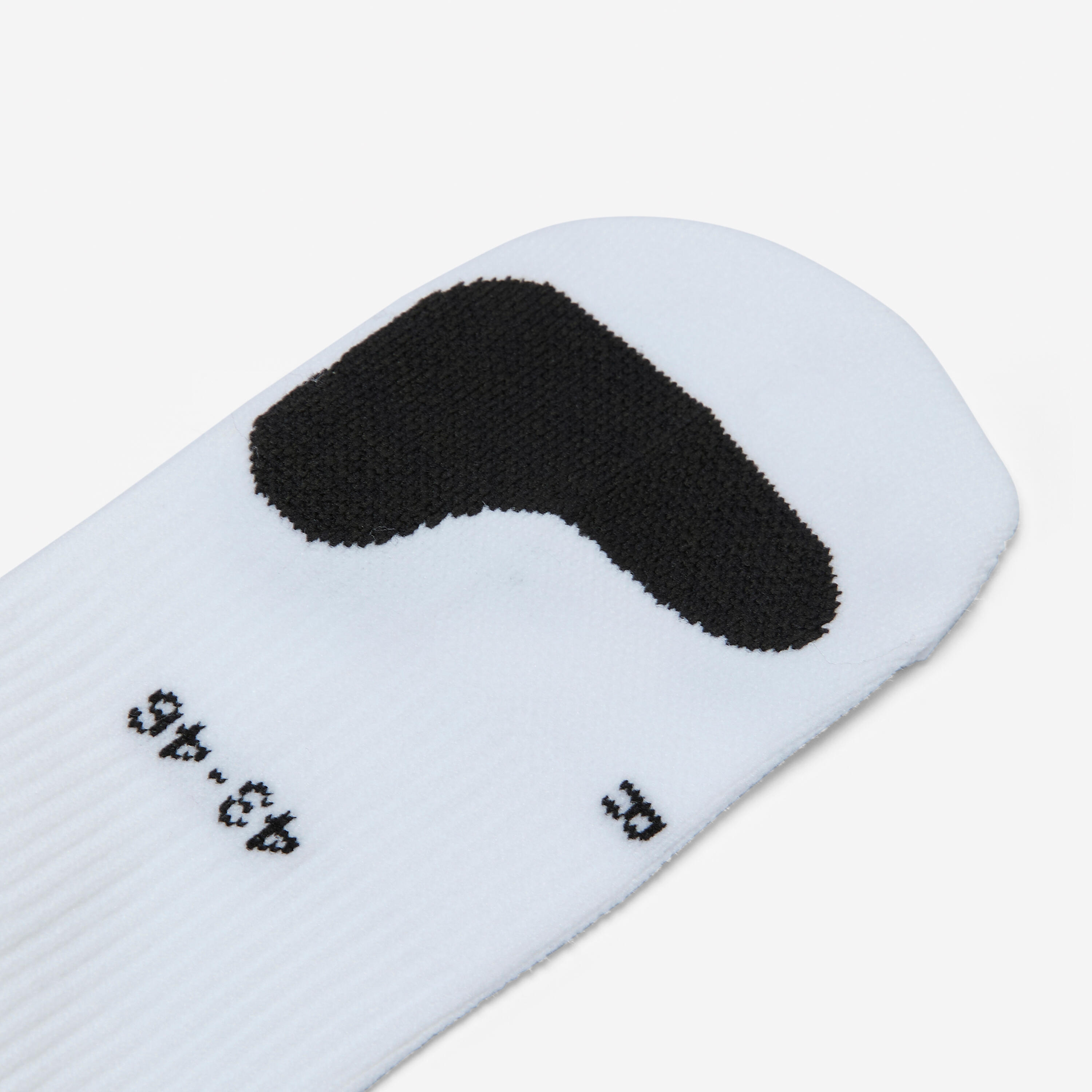 Chaussettes de fitness mi-mollet x5, blanc 6/7