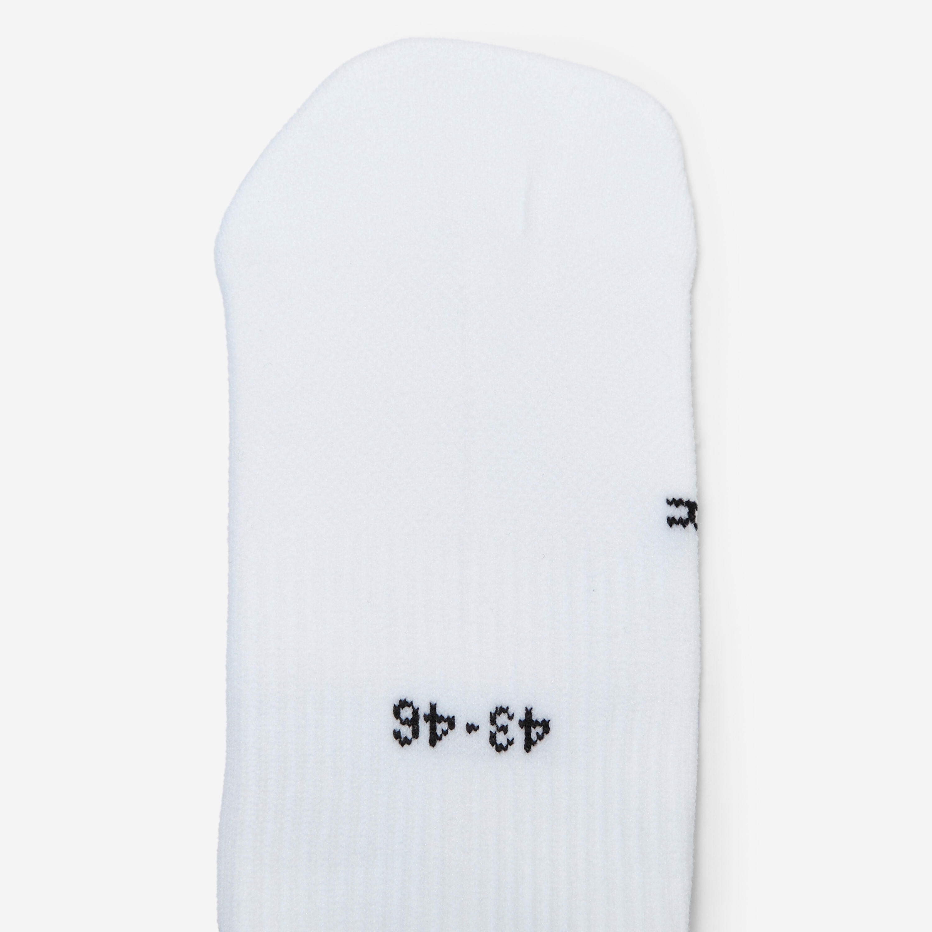 Chaussettes de fitness mi-mollet X3, blanc 7/7