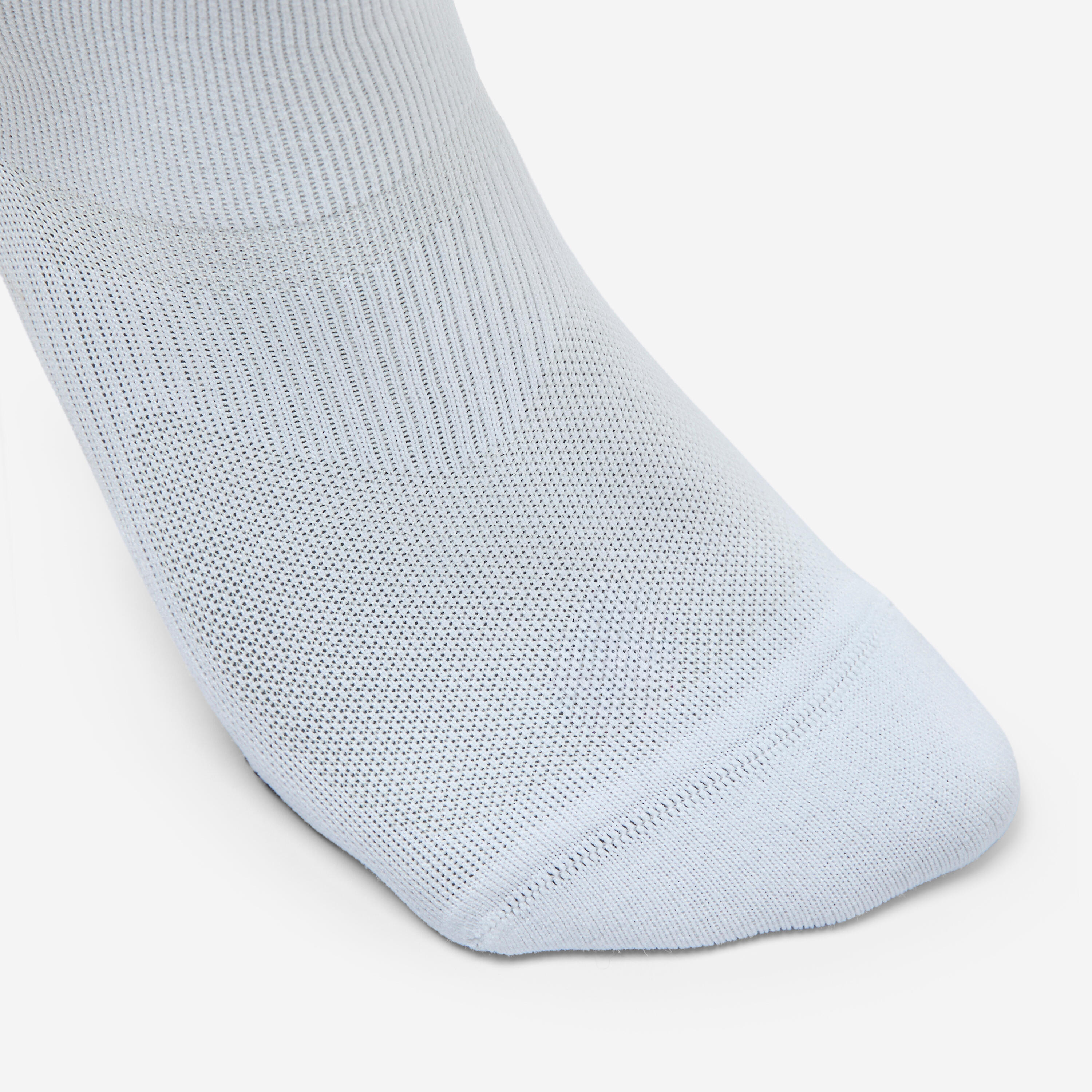 Chaussettes de fitness mi-mollet X3, blanc 3/7