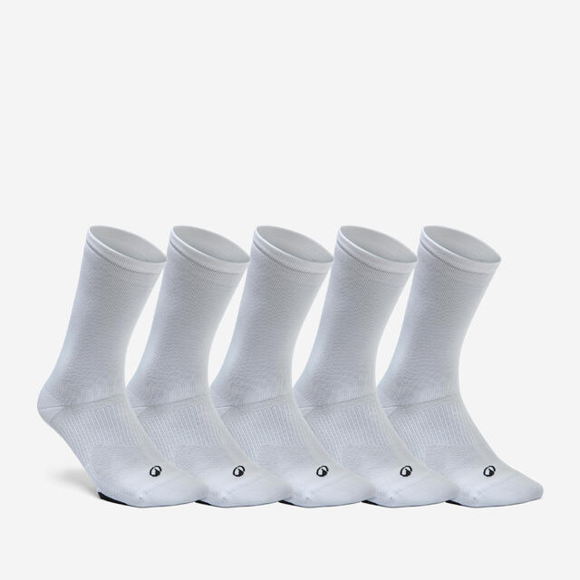 Sportsocken Mid 5er-Pack - weiß
