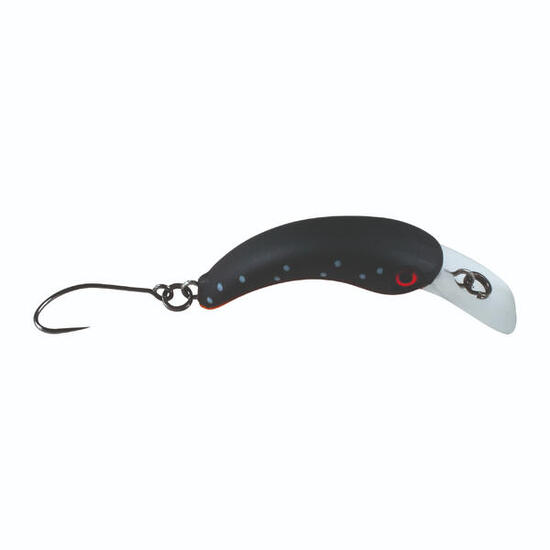 Minnow pesca trout area Maver DANGEROUS 008 nero 12g barbless