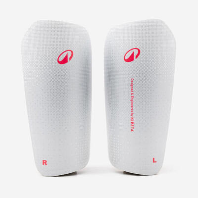 Scheenbeschermers f500 met sleeves kinderen wit