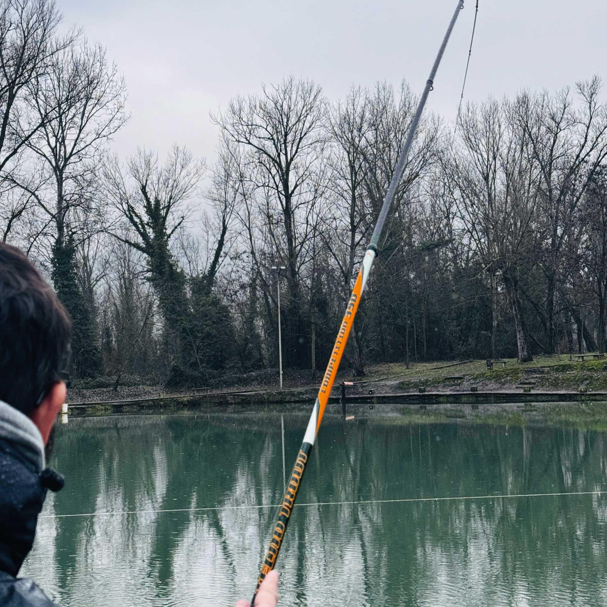 Canna pesca trota lago striscio Maver TECNO TROUT AZ2  3,9m 3-10g 5/5