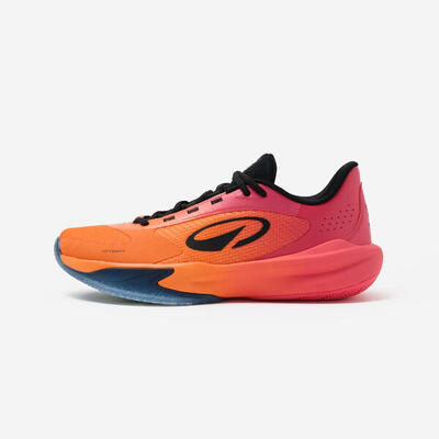 Scarpe basket adulto FAST 500 LOW NBA MIAMI rosa-arancione