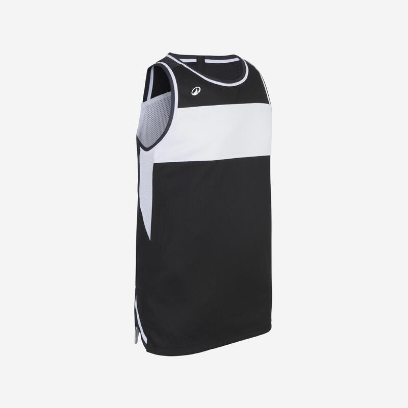 Maiou Reversibil Baschet T500R Negru-Alb Copii 