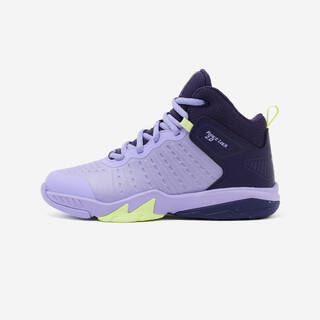 Kids' Basketball Shoes SS500 High Junior - Purple