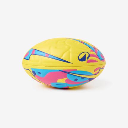 Minipiłka do rugby plażowego Kipsta Midi City rozmiar 2