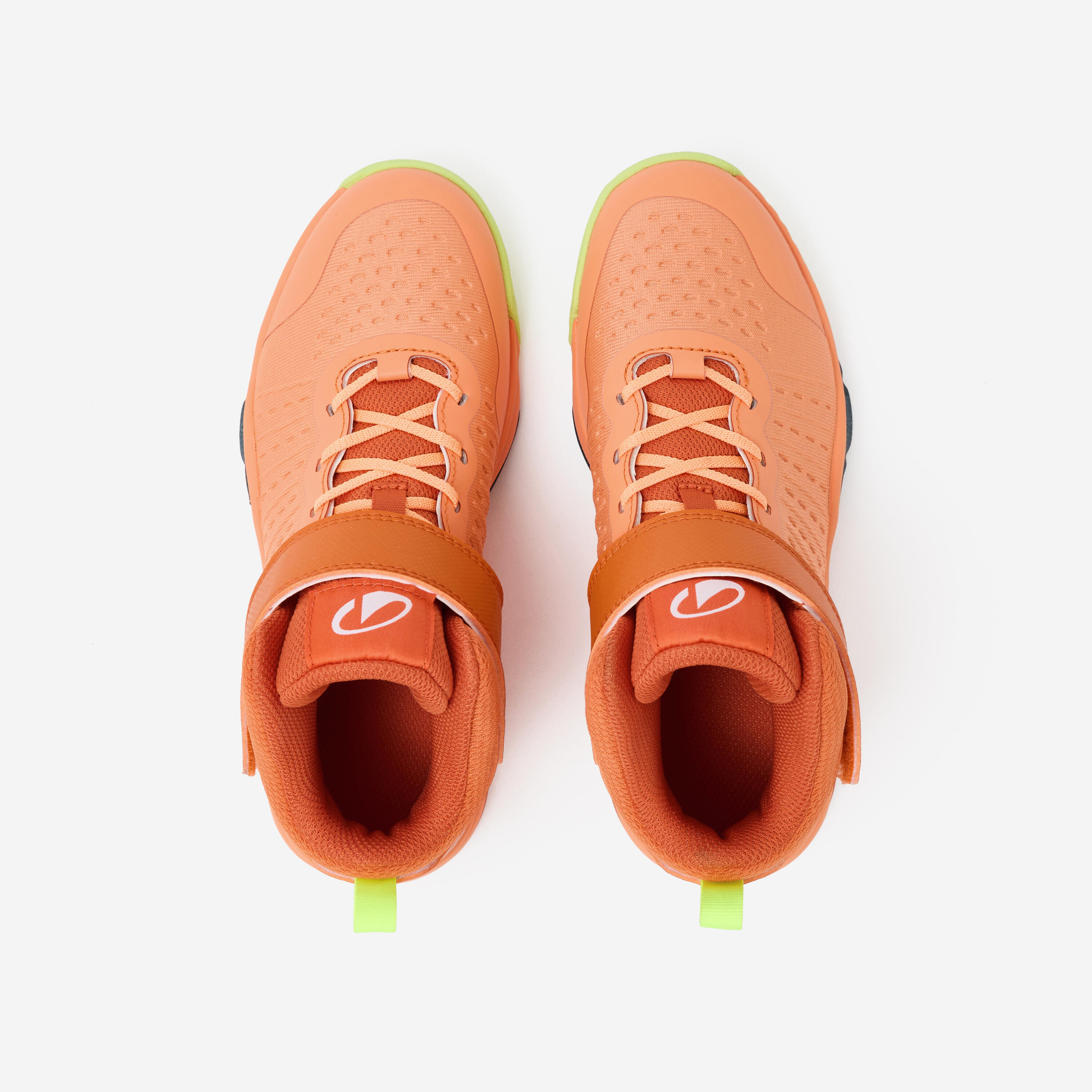 Zapatillas de baloncesto de caña alta niño - SS500 High júnior naranja 5/6