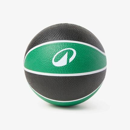 Mini ballon de basketball taille 1 Enfant - K100 Rubber jaune
