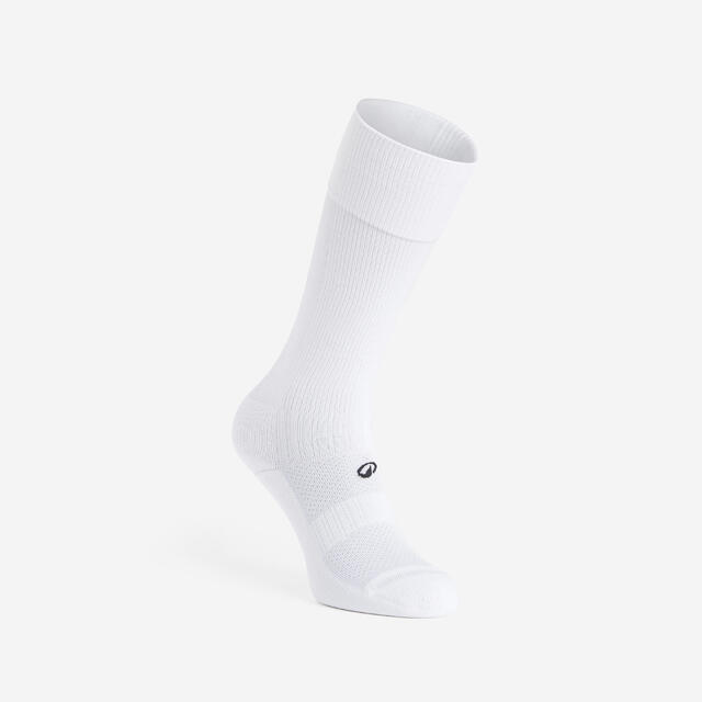 Damen/Herren Volleyballsocken - VSK500 Mid weiß