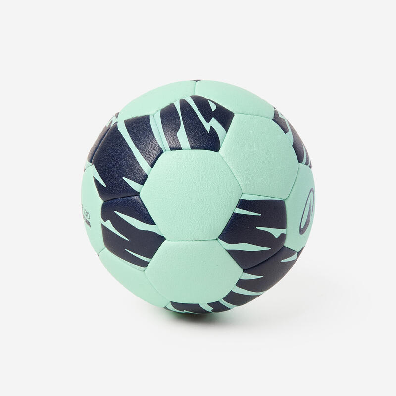 Minge de handbal mărimea 00, HB 100 Verde-Albastru