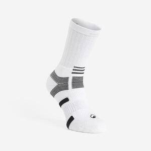 Calcetines de balonmano MID lote de 2 pares adulto, HB500 blanco