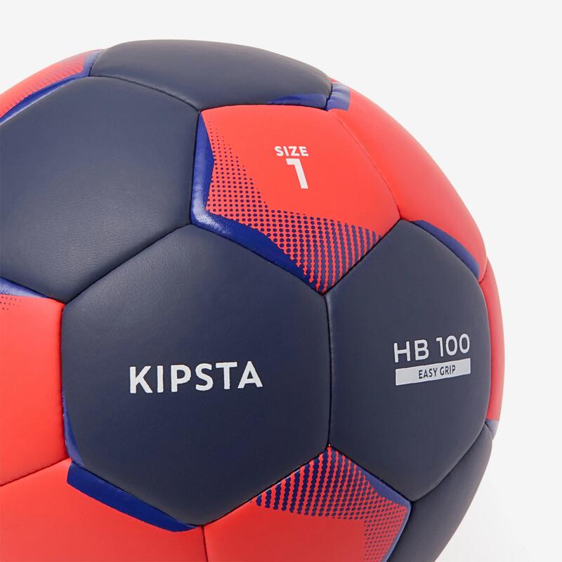 Minge de handbal mărimea 1, HB 100 Easygrip Albastru Portocaliu