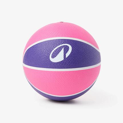 Mini ballon de basketball taille 1 Enfant - K100 Rubber jaune
