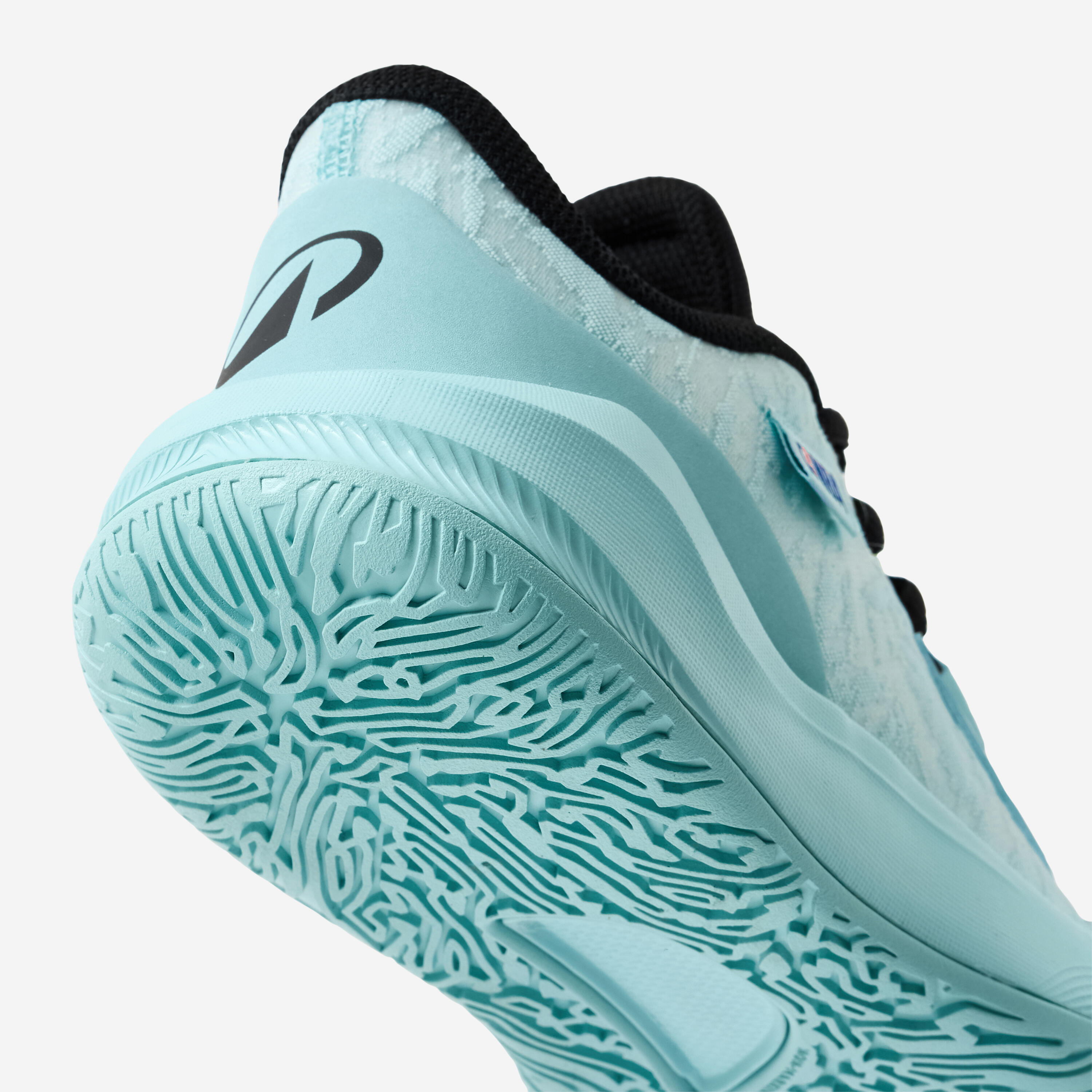 Sabatilles de bàsquet NBA Warriors nen - FAST 900 LOW blau 6/6