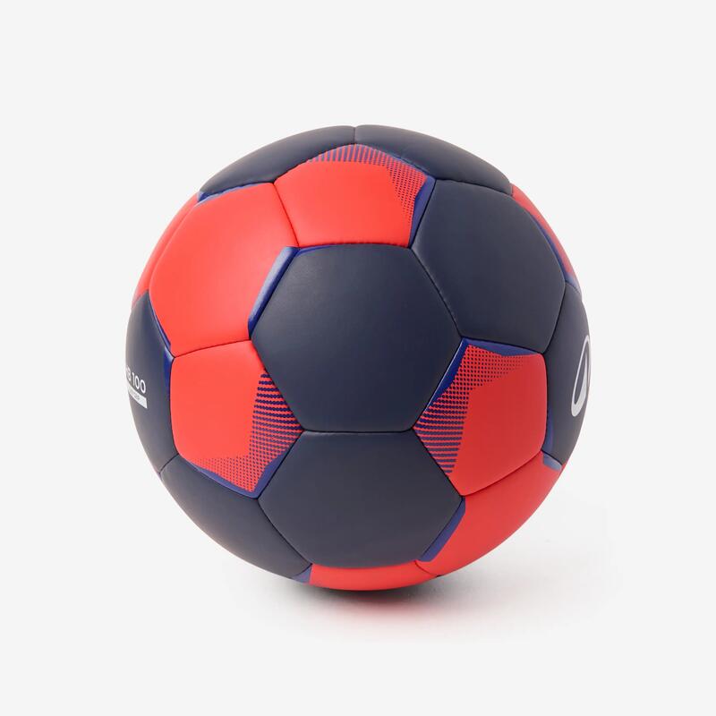 Minge de handbal mărimea 1, HB 100 Easygrip Albastru Portocaliu