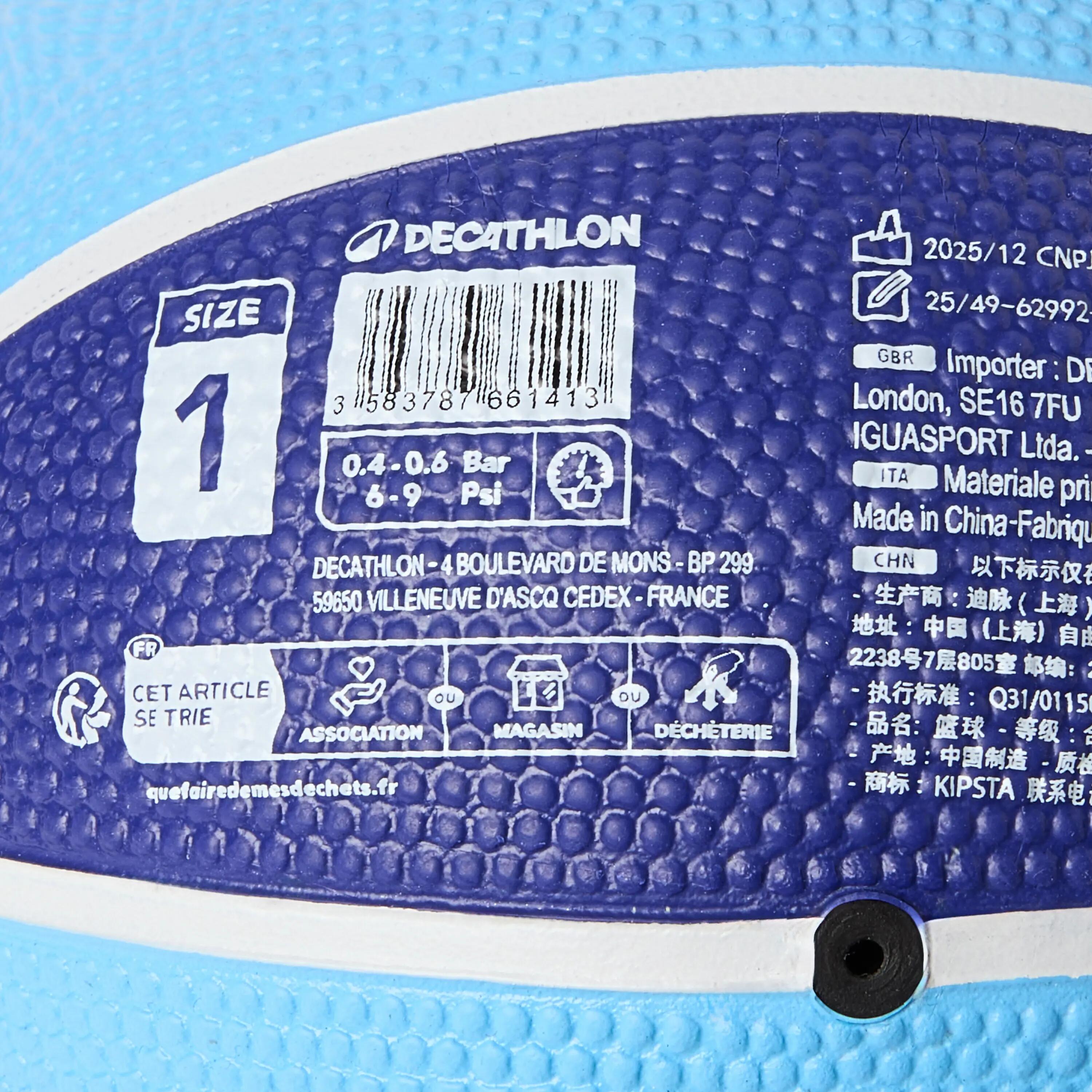 Mini ballon de basketball enfant, K 100 4/4