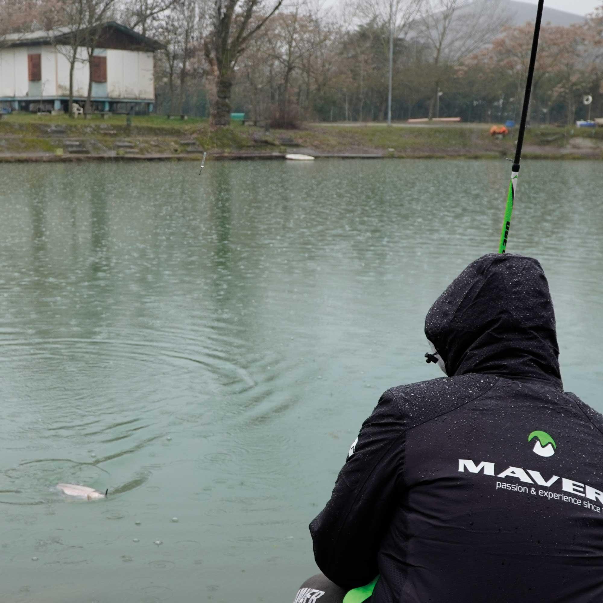 Canna pesca trota lago striscio Maver TECNO TROUT azione 5 4,1m 10-20g 5/5