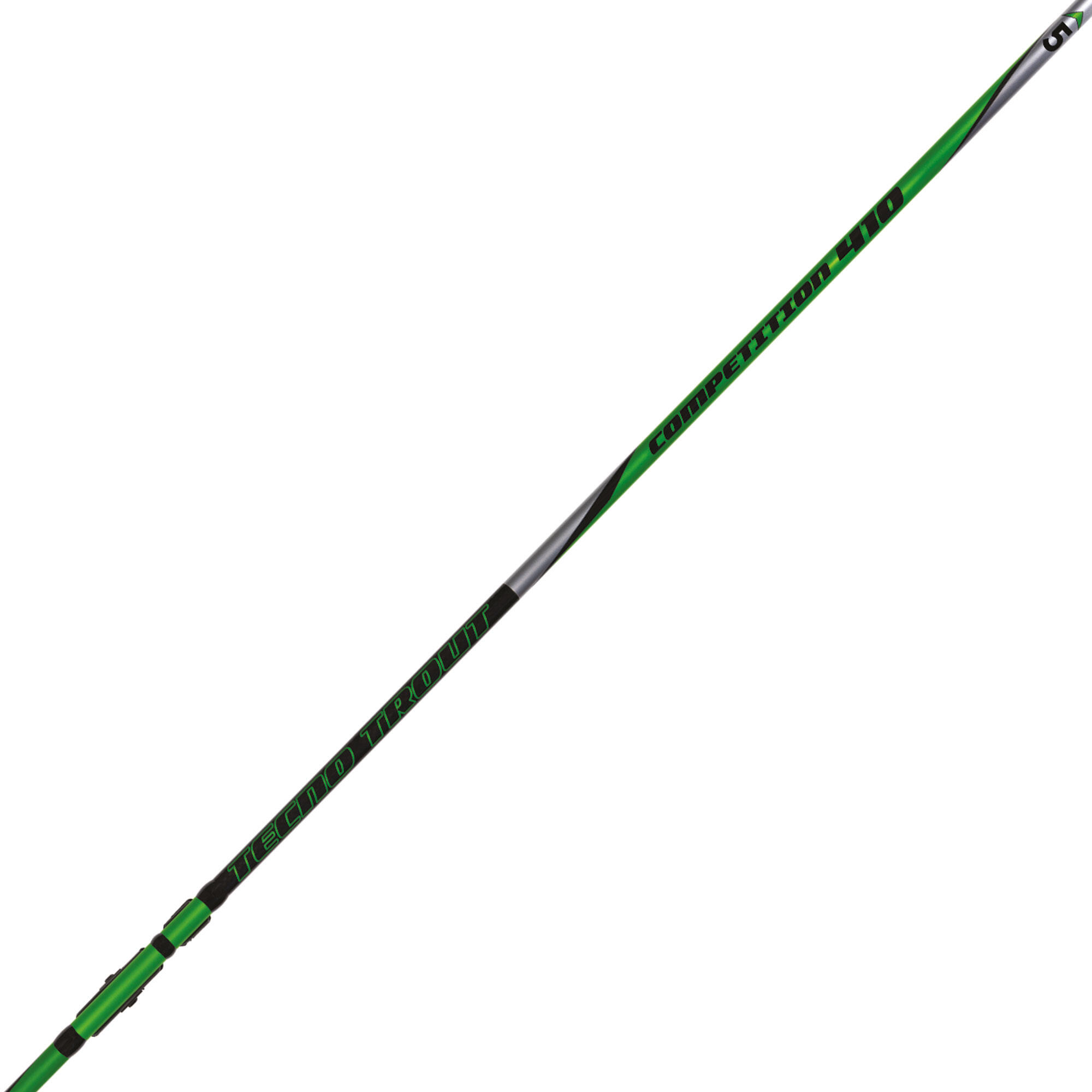Canna pesca trota lago striscio Maver TECNO TROUT azione 5 4,1m 10-20g 3/5