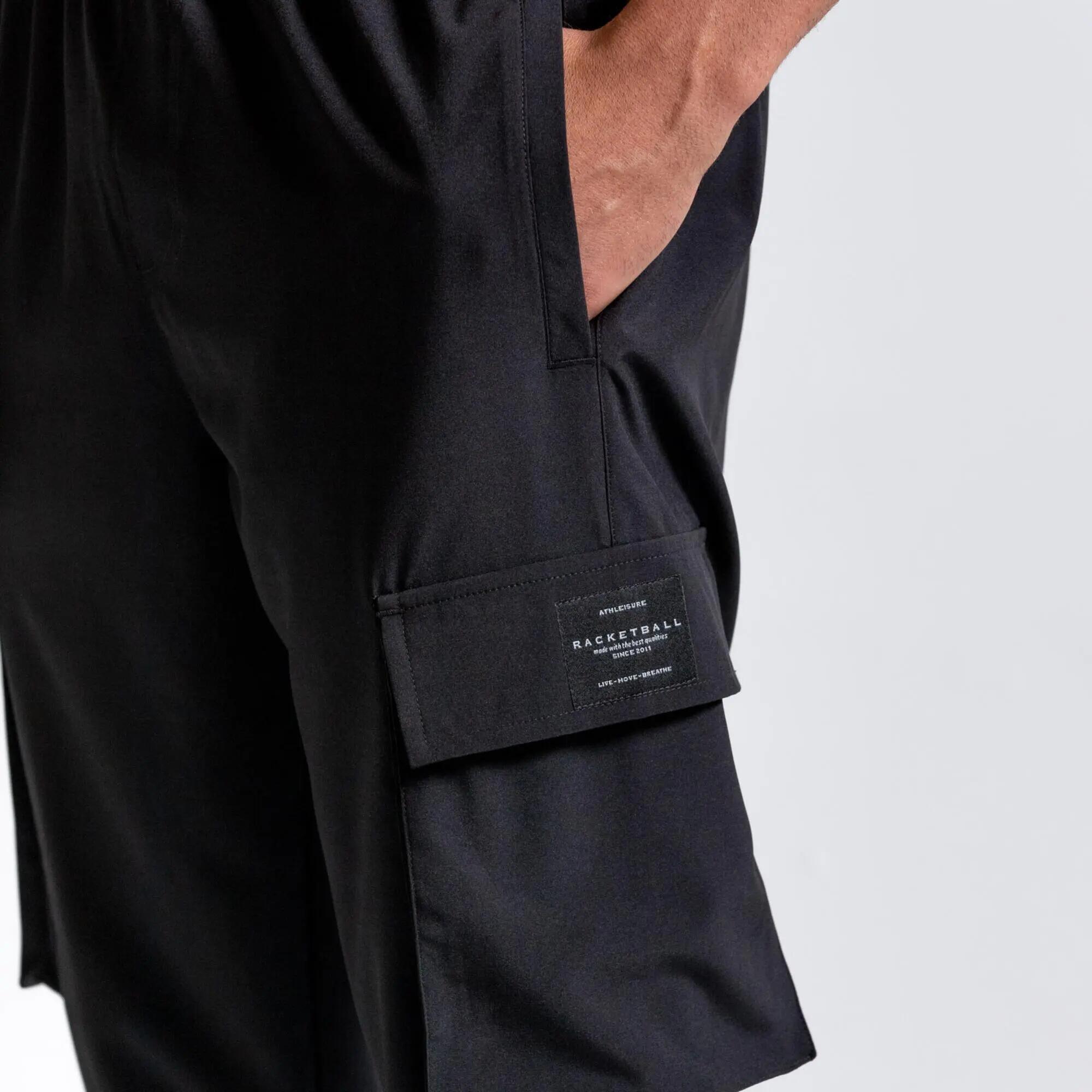 Pantalón cargo sportswear para Hombre - Negro 5/6
