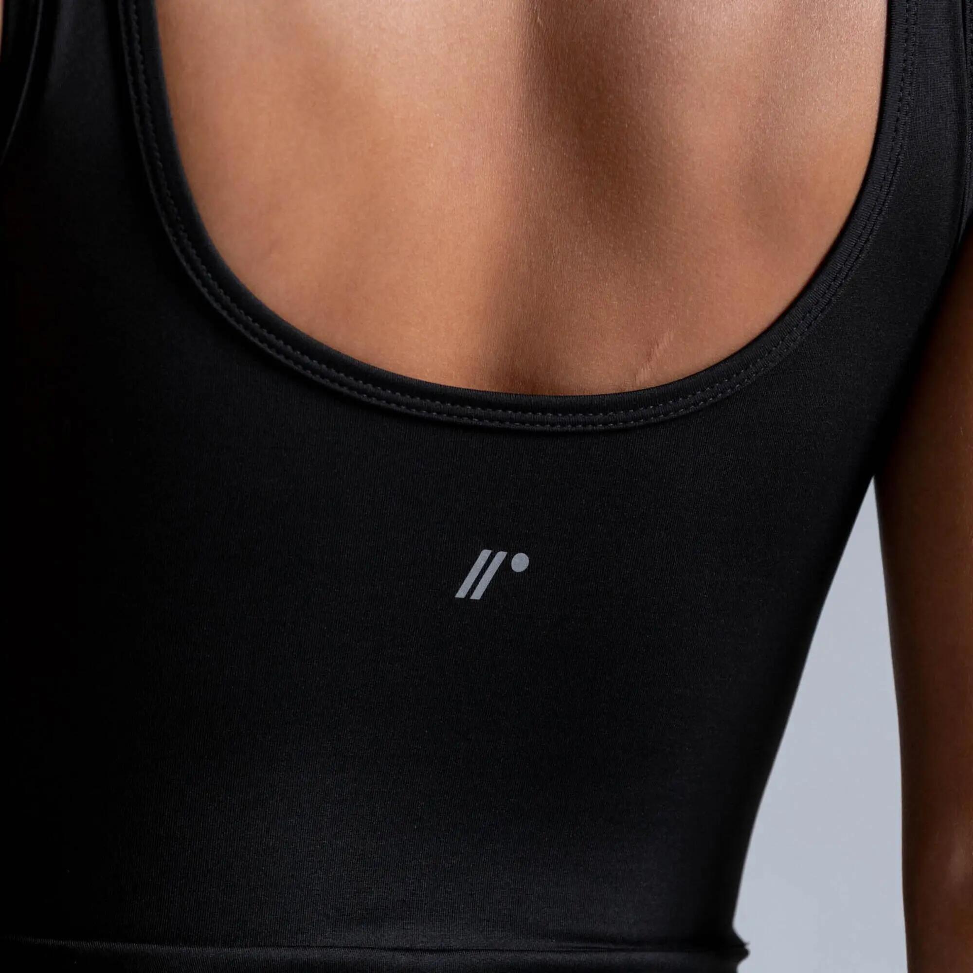 Vestido de racketball con licra para Mujer Racketball Armonia - Negro 6/6