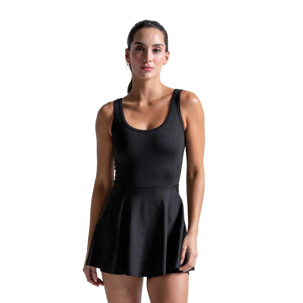 Vestido de racketball con licra para Mujer Racketball Armonia - Negro